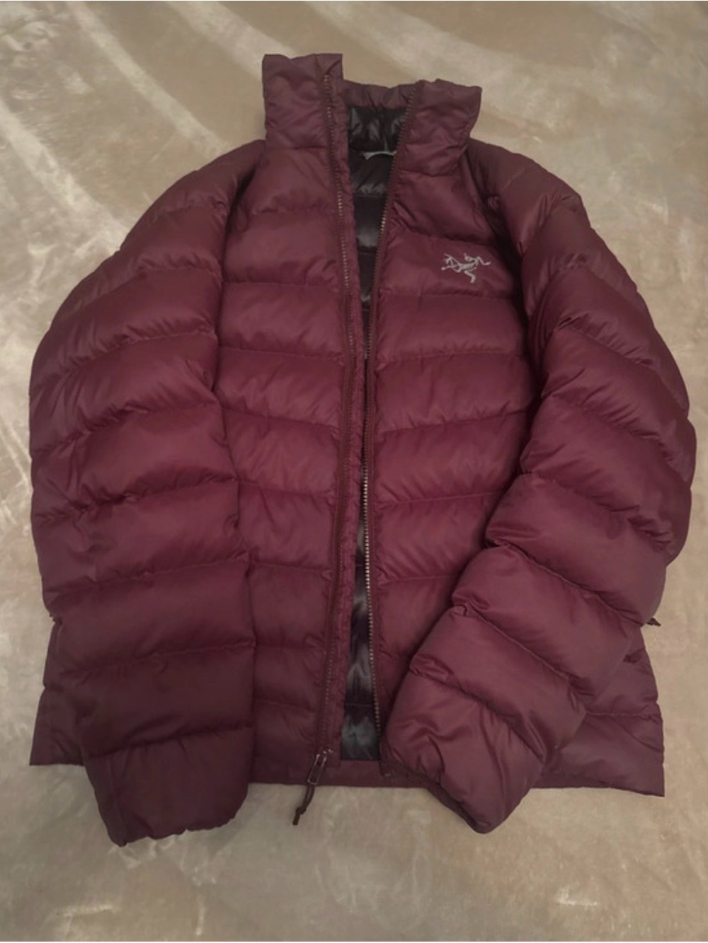 Arc'teryx Deep Wine Quilted Puffer Jacket
